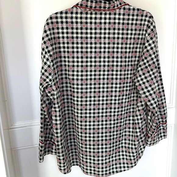 THE GREAT. SLEEP SET The Plaid Pajama Top and Pajama Bottoms Pants Winter Pine 1 - Picture 13 of 16